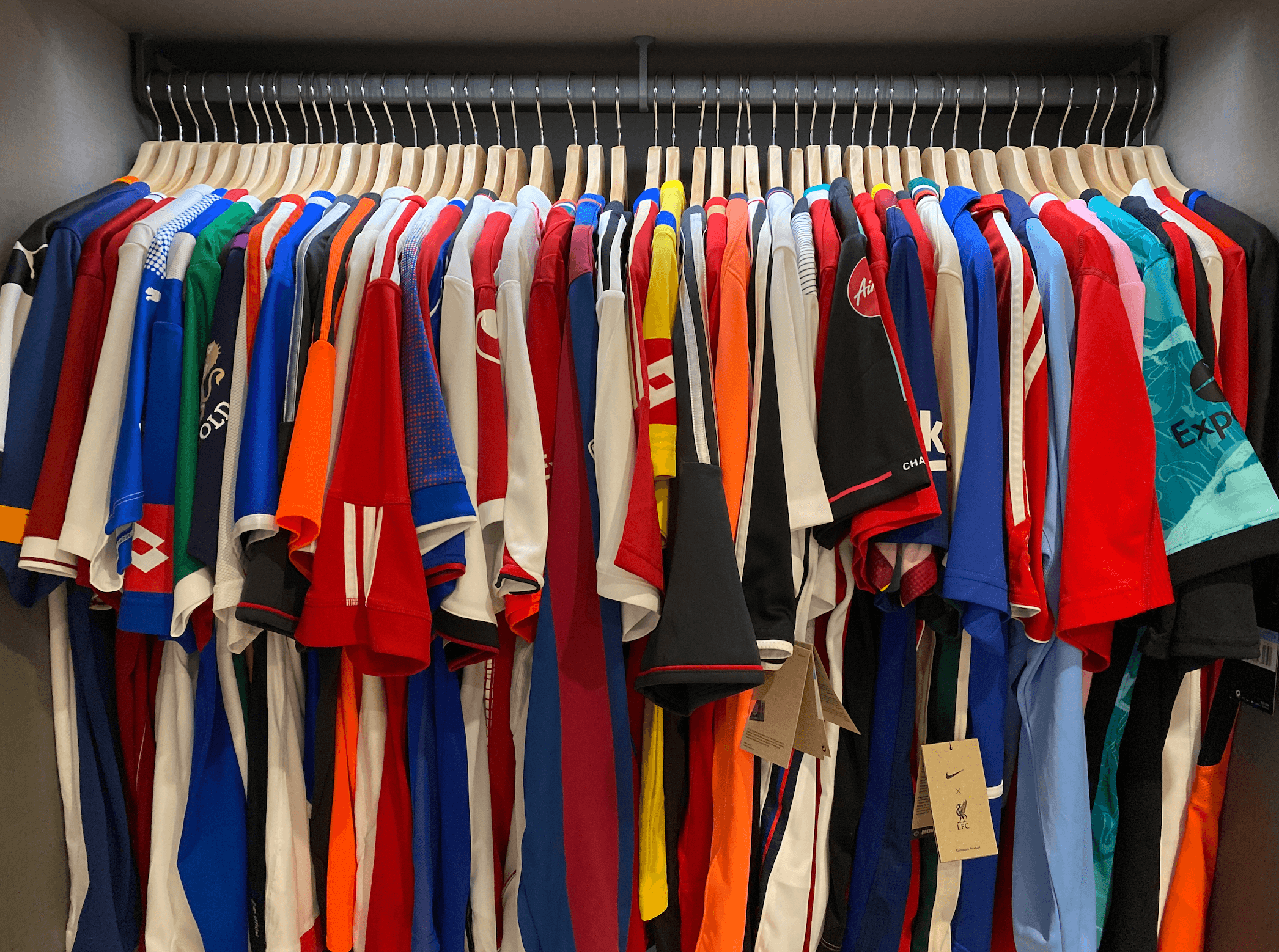Football shirts